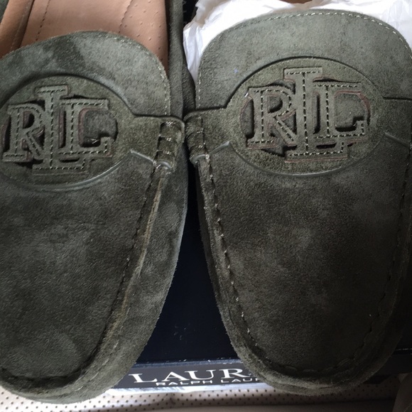 Ralph Lauren suede mule drivers - Picture 4 of 6